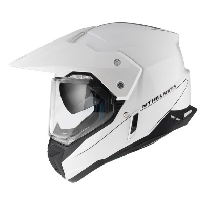 Capacete MT Synchrony Duosport SV Solid Branco