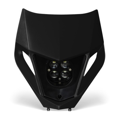 Farol dianteiro RockLED Preto