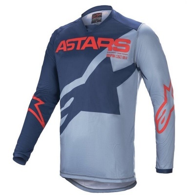 Camisola Alpinestars Racer Braap Azul/Vermelho