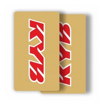 Autocolantes Suspensão KYB Vermelho