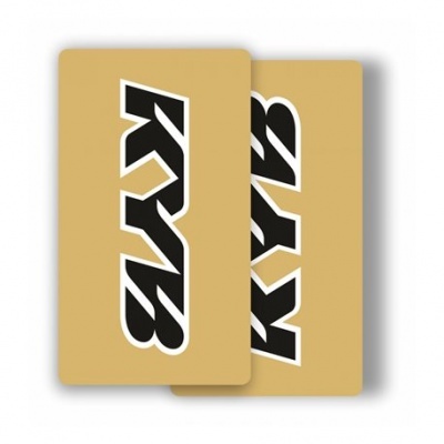 Autocolantes Suspensão KYB Preto / Branco