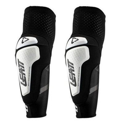 Cotoveleiras LEATT 3DF 6.0 2021 Branco / Preto