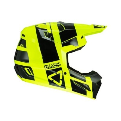 Capacete Leatt 3.5 V24 Com Oculos Amarelo