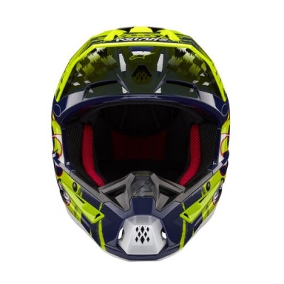 Capacete Alpinestars S-M5 Rash Amarelo