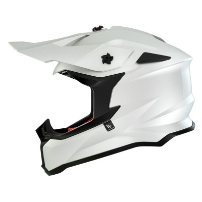 Capacete MT Falcon Solid Branco