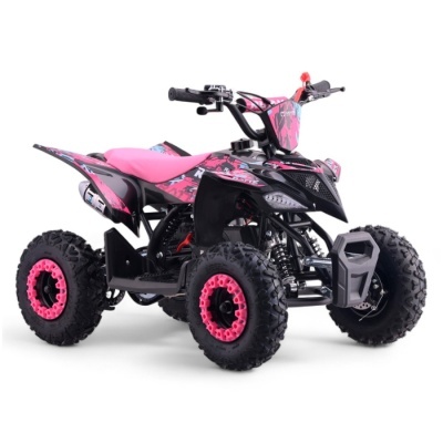 Mini quad gasolina 49cc Roan Ratte R6 Rosa