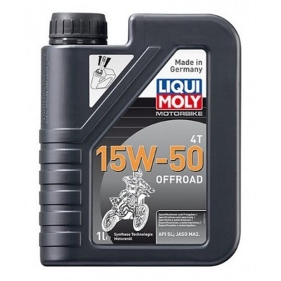 1L óleo Liqui Moly HC sintético 15W-50 Off road