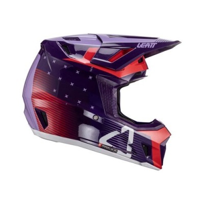 Capacete Leatt 7.5 V24 Com Oculos Sundown