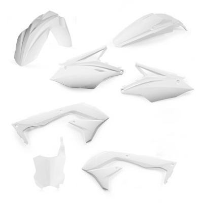 Plásticos RACEPRO Kawasaki KX 450F 2016-18 branco