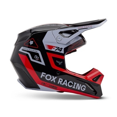 Capacete Fox V1 Race Spec Vermelho