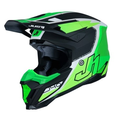 Capacete Just1 J-40 Flash Verde