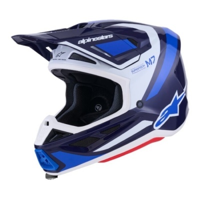 Alpinestars SM7 Rise Azul Branco