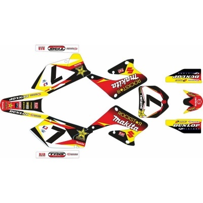 Kit Autocolantes Completo Suzuki RMZ 250 04-06 Makita