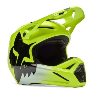Capacete FOX V1 Shield Amarelo