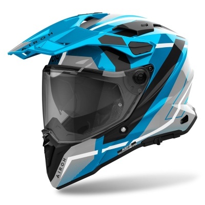 Capacete AIROH COMMANDER 2 MAVICK Cerulean Azul
