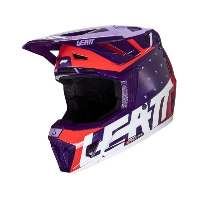 Capacete Leatt 7.5 V24 Com Oculos Sundown