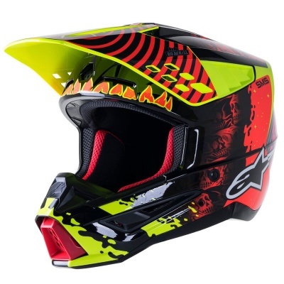 Capacete Alpinestars S-M5 Action Solar Flare