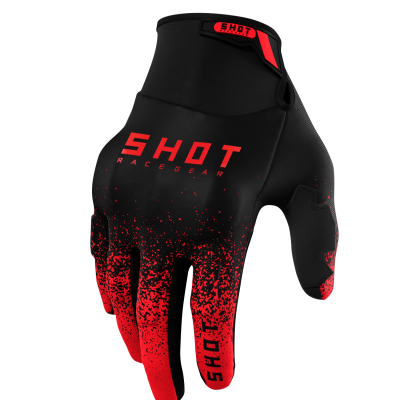 Luvas DRIFT EDGE Vermelhas SHOT