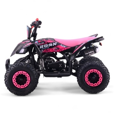 Mini quad gasolina 49cc Roan Ratte R6 Rosa