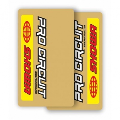 Autocolantes Suspensão SHOWA PRO CIRCUIT