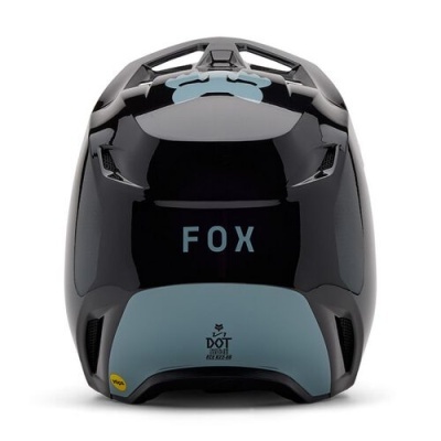 Capacete Fox V1 Taunt Preto
