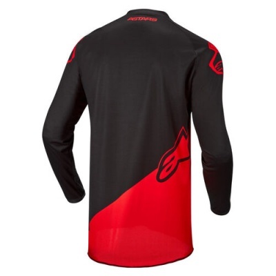 Camisola Alpinestars Racer Supermatic Preto/Vermelho