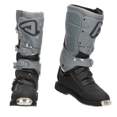 Botas Acerbis X-Rock Cinza Preto