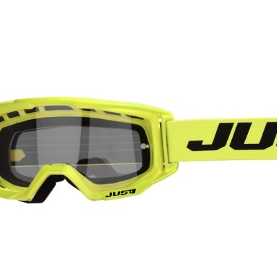 Óculos de proteção amarelos com fita elástica 'JUST'