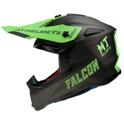 Capacete MT Falcon System Matt Verde