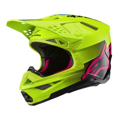 Capacete Alpinestars Supertech M10 Unite amarelo