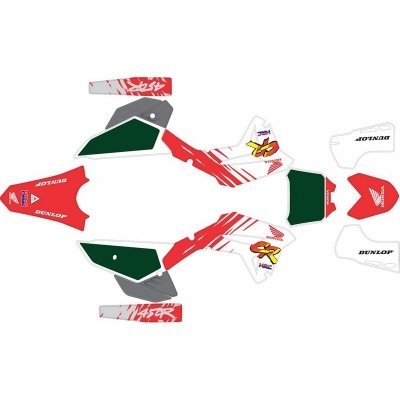 Autocolantes Completo Honda CRF 450 R 21-22 Retro 91