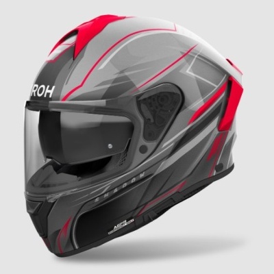 Capacete AIROH SPARK 2 SHADOW Vermelho