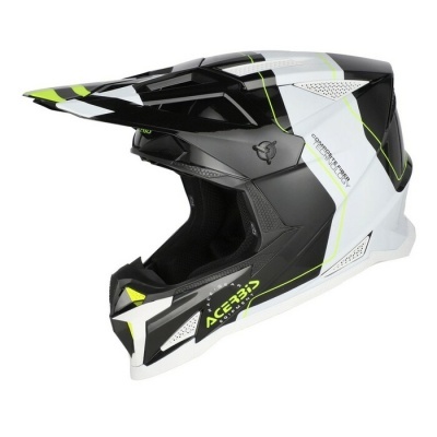 Capacete Acerbis T711 Branco Preto