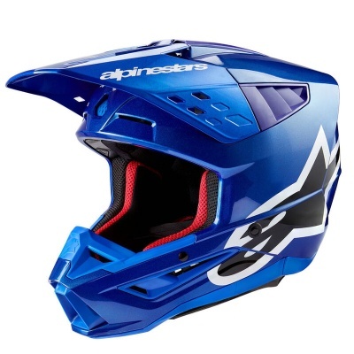 Capacete Alpinestars S-M5 Corp Azul