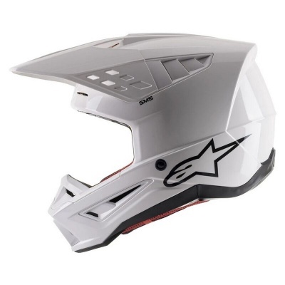 Capacete Alpinestars S-M5 Solid Branco