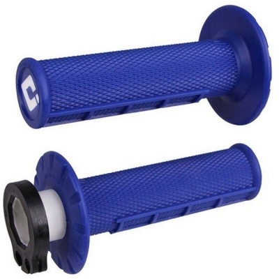 Punhos ODI MX Lock On V2 Half Waffle 2/4 T Azul