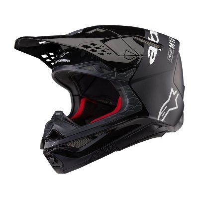 Capacete Alpinestars Supertech M10 Flood Preto