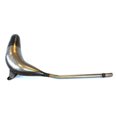 Escape cromado para veículo com texto FSP