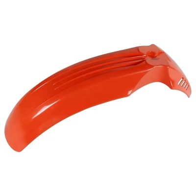 Para-lama dianteiro laranja para bicicleta ou moto