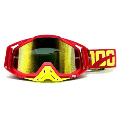 Oculos Madix 100 vermelho amarelo