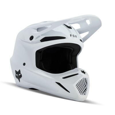 Capacete Fox V3 Solid Branco