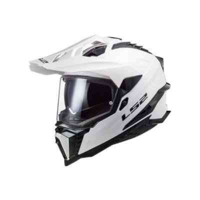 Capacete LS2 MX701 C Explorer Solid Branco