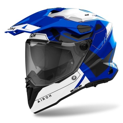 Capacete AIROH COMMANDER 2 REVEAL Azul Gloss