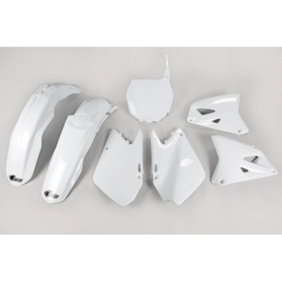 KIT DE PLASTICOS UFO SUZUKI RM 125 / 250 (2001-2007) Branco