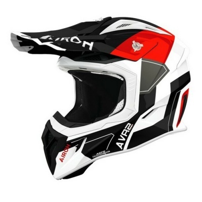 Capacete AIROH AVIATOR ACE 2 Shild Vermelho