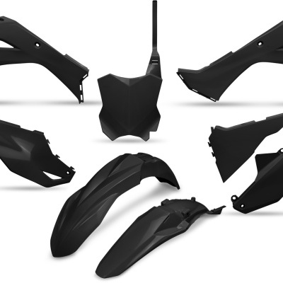 Kit de Plásticos RACEPRO Kawasaki KX 450F 2024-2025 preto