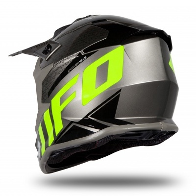 Capacete UFO Interpid Cinza