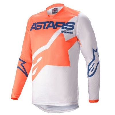 Camisola Alpinestars Racer Braap Laranja