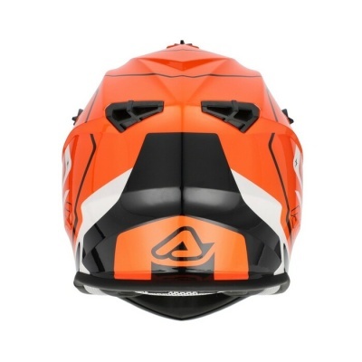 Capacete Acerbis Linear 22-06  Laranja Branco