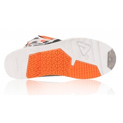 Botas Acerbis X-Race Cinza / Laranja